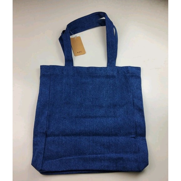 A.P.C. x Carhartt WIP Denim Tote Bag - Picture 6 of 6